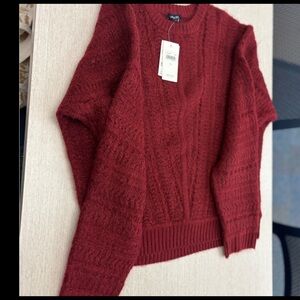 NWT Splendid Women's  Red Sweater M